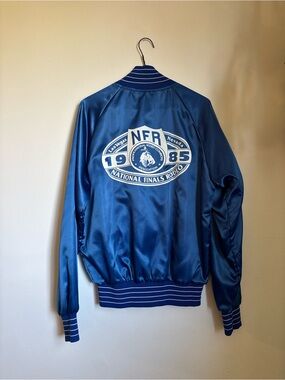 Vintage 1985 NFR satin jacket